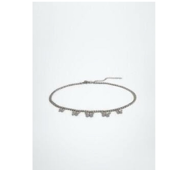 Mango Silver Charm belt with butterfly’s. - Picture 1 of 5